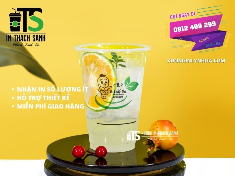 Ly nhựa đẹp - Giải pháp hoàn hảo cho các quán đồ uống take away